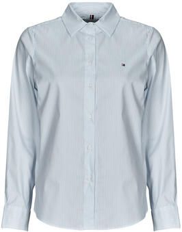 Tommy Hilfiger Regular fit overhemdblouse met doorknoopsluiting