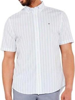 Tommy Hilfiger Overhemd met korte mouwen FLEX POPLIN STP SHIRT S S