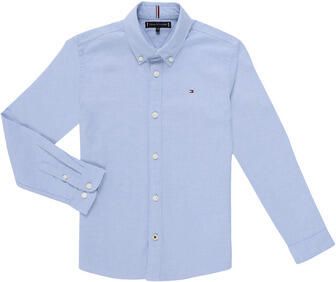 Tommy Hilfiger Overhemd met lange mouwen BOYS STRETCH OXFORD SHIRT L S Kinderen tot 16 jaar button-down kraag lange mouwen logo-vlag - Foto 6