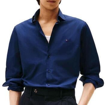 Tommy Hilfiger Tailored Slim fit zakelijk overhemd van katoenmix
