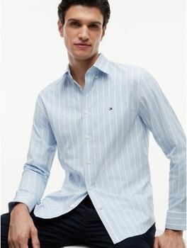 Tommy Hilfiger Overhemd Lange Mouw Mw0mw43430 Performance Poplin Strip