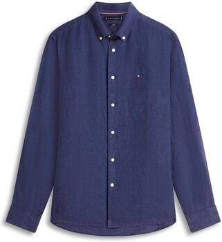 Tommy Hilfiger regular fit vrijetijdsoverhemd van puur linnen - Foto 4
