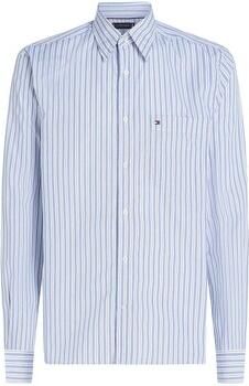 Tommy Hilfiger Overhemd Lange Mouw Poplin Thin Stripe R