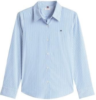 TOMMY HILFIGER Dames Blouses Ess Poplin Regular Shirt Lichtblauw - Foto 9