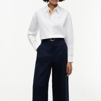Tommy Hilfiger regular fit blouse met lange mouwen van puur katoen - Foto 3