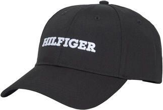 Tommy Hilfiger Geborduurde Logo Baseballpet Zwart Black