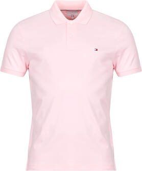 Tommy Hilfiger Polo Shirt Korte Mouw Liquid Cotton Regular Fit Polo Shirt Pink Lily - Foto 3