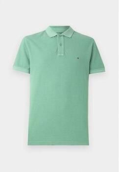 Tommy Hilfiger Polo Shirt Korte Mouw MW0MW34757 GRMT DYE-L3J FPRT GREEN