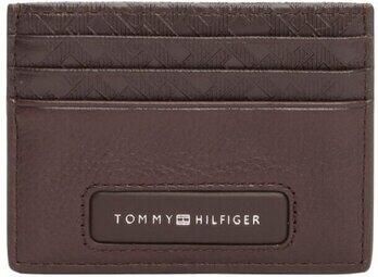 Tommy Hilfiger Bruin Leren Portemonnees Brown Heren
