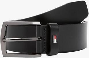 Tommy Hilfiger Leren riem DENTON 3.5 EXT Eenvoudige gesp metalen logo