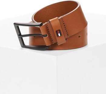 Tommy Hilfiger Leren riem LAYTON 3.5 Metalen patch eenvoudige doornsluiting - Foto 8
