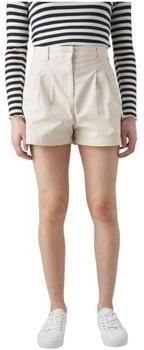 Tommy Hilfiger Casual en Moderne Katoenen Shorts White Dames
