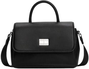 TOMMY JEANS Schoudertas TJW AMERICAN COOL FLAP CROSSOVER dames handtas schoudertas met 3 ruime vakken