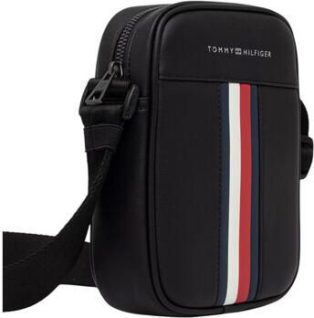Tommy Hilfiger Schoudertas in leerlook model 'TH METRO MINI REPORTER' - Foto 3