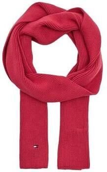 Tommy Hilfiger Gebreide sjaal SMALL FLAG SCARF met geborduurd logo