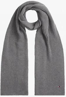 Tommy Hilfiger Gebreide sjaal TH FLAG PIMA COTTON CASH SCARF met logo-borduring met kasjmiergehalte unisex - Foto 14