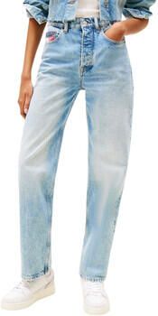 Tommy Jeans Straight fit jeans van puur katoen model 'LAYLA' - Foto 4