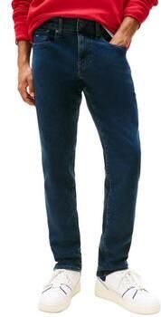 TOMMY JEANS Straight jeans SCANTON SLIM Met merkenlabel van leer achter - Foto 3