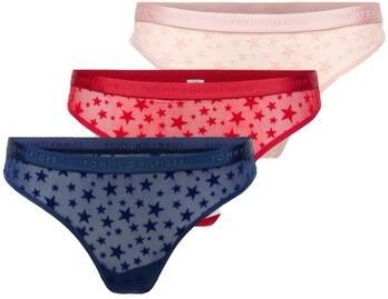 Tommy Hilfiger String met all-over motief in een set van 3 stuks