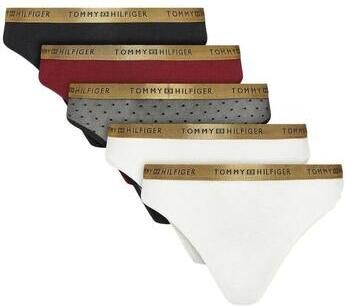 Tommy Hilfiger String met elastische band met logo in een set van 5 stuks