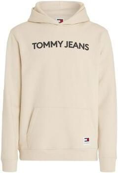 Tommy Hilfiger Klassieke Sweatshirt Statement Mode Beige Heren