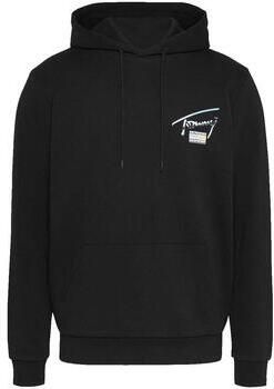 Tommy Hilfiger Metallic Urban Elegance Sweatshirt Black Heren