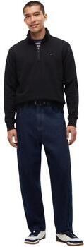 Tommy Jeans Zwarte katoenen sweatshirt met rits Black Heren - Foto 4