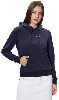 TOMMY JEANS Truien & Vesten Tjw Reg Serif Linear Hoodie Donkerblauw - Foto 7