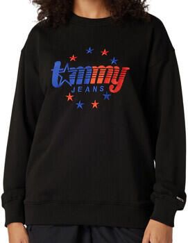 Tommy Jeans Sweatshirt met labelstitching