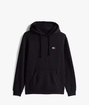 Tommy Jeans Eco-Vriendelijke Heren Capshirt Sweatshirt Black Heren - Foto 19