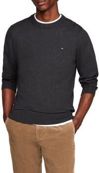 TOMMY HILFIGER Heren Truien & Vesten Pima Org Ctn Cashmere Crew Neck Donkergrijs - Foto 10