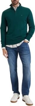 Tommy Hilfiger gebreide trui met kasjmier groen
