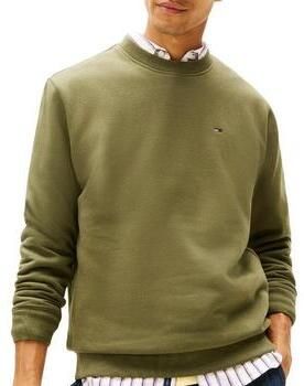 TOMMY JEANS Heren Truien & Vesten Tjm Reg S Flag Crew Ext Groen - Foto 7