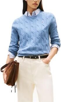 Tommy Hilfiger Regular fit gebreide pullover van pure wol