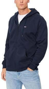 TOMMY JEANS Sweatshirt TJM REG S FLAG ZIP FLEECE THRU met geborduurd merklogo op borsthoogte - Foto 7
