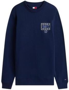 Tommy Jeans Regular fit sweatshirt van puur katoen