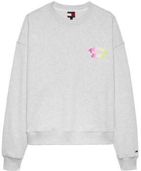 TOMMY JEANS Dames Truien & Vesten Tjw Bxy Color Bubble Crew Ext Lichtgrijs - Foto 8