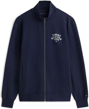 TOMMY HILFIGER Heren Truien & Vesten Hilfiger Arch Stand Collar Zip Donkerblauw - Foto 5