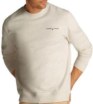 TOMMY JEANS Heren Truien & Vesten Tjm Reg Linear Crew Ext Beige - Foto 8
