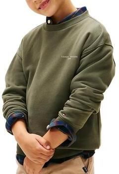 TOMMY HILFIGER Jongens Truien & Vesten Mini Corp C-neck Sweatshirt Donkergroen - Foto 7