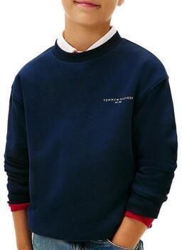 TOMMY HILFIGER Jongens Truien & Vesten Mini Corp C-neck Sweatshirt Donkerblauw