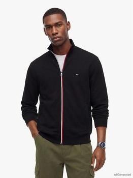 Tommy Hilfiger Sweaters MW0MW45650-BDS BLACK