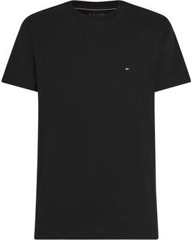 Tommy Hilfiger T-shirt ESSENTIAL REG FIT SOLID TEE met borduursel en ronde hals