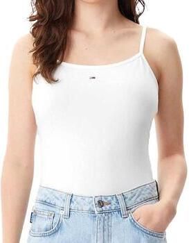 Tommy Jeans Curve Top met spaghettibandjes TJW ESSENTIAL STRAP TOP EXT in grote maten spaghettibandjes - Foto 13
