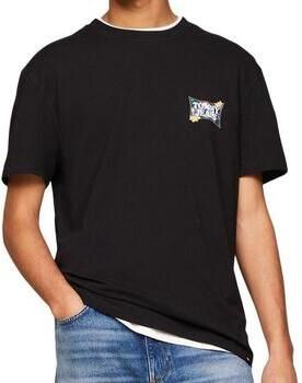 Tommy Jeans Klassiek Katoenen T-Shirt Black Heren