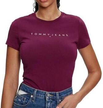 Tommy Hilfiger Overhemd T-shirt met ronde hals Klassiek T-shirt met logo