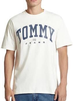 TOMMY JEANS T-shirt TJM REG ARCH VARSITY TEE EXT