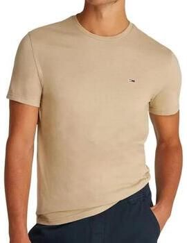 TOMMY JEANS Heren Polo's & T-shirts Tjm Xslim Jaspe Htr Tee Ext Beige - Foto 5