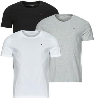 Tommy Hilfiger Grijze Katoenen T-Shirt | Stijlvol Ontwerp Gray Heren