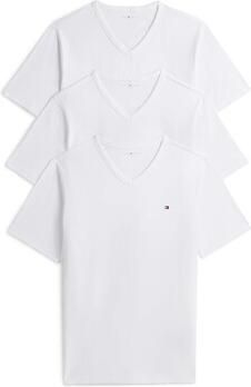 Tommy Hilfiger T-shirt Korte Mouw 3P Ss V-Neck Tee